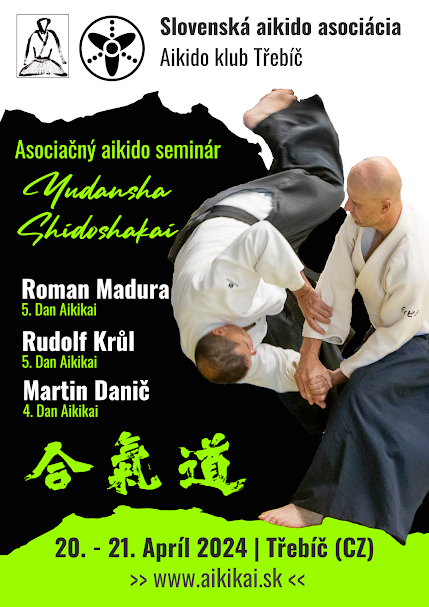 Yudansha Aikido – Třebíč (20.-21. 4. 2024)